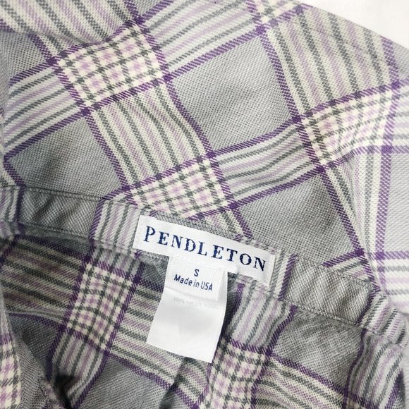 Pendleton Shawl Women Small Gray - Picture 3 of 6